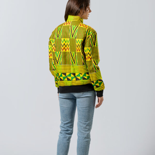 Lime  Bomber Jacket | Ethnic Urban Fashion