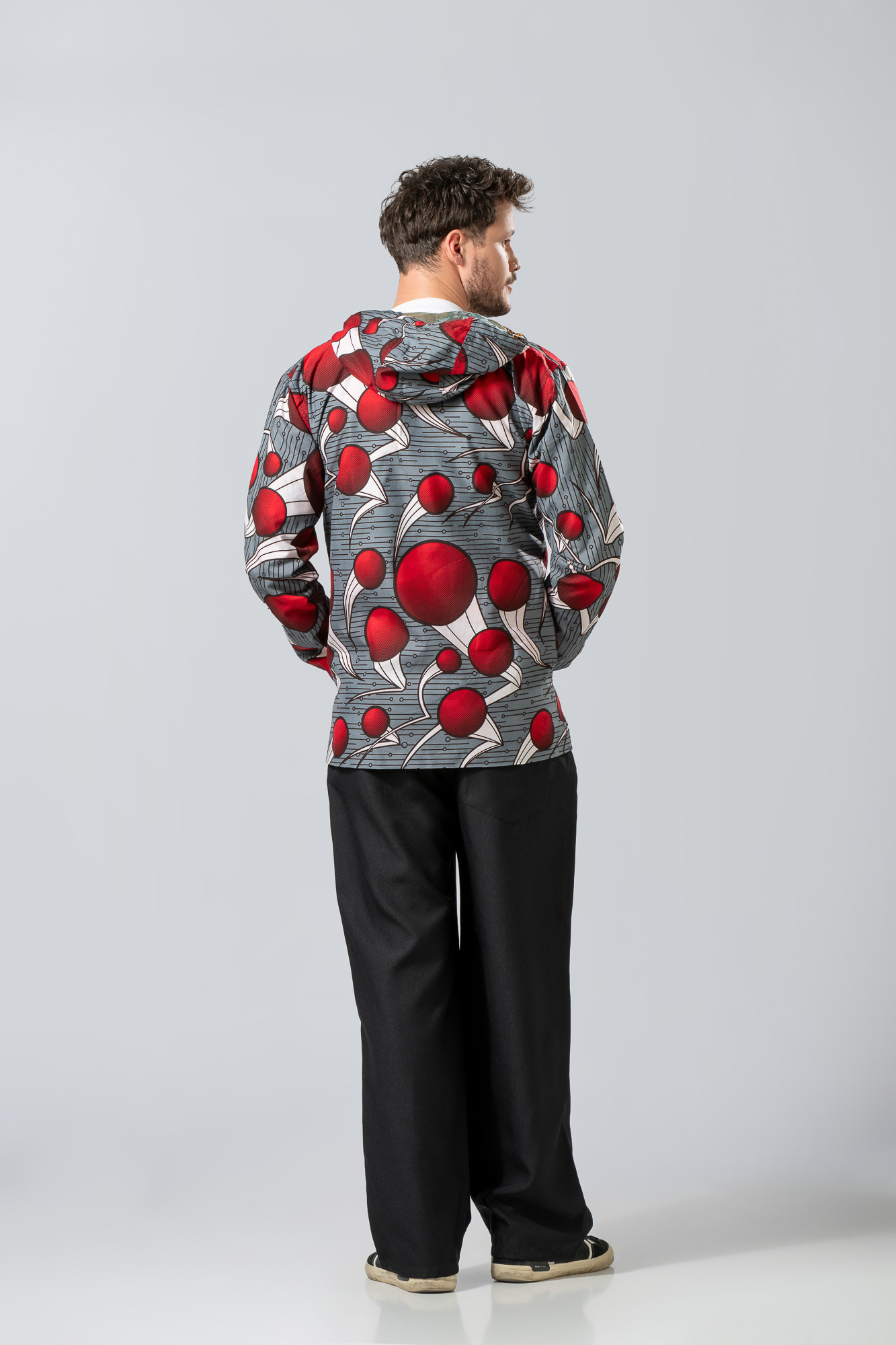 Hooded Jacket Ανδρικό Artistic Urban Streetwear - Image 2