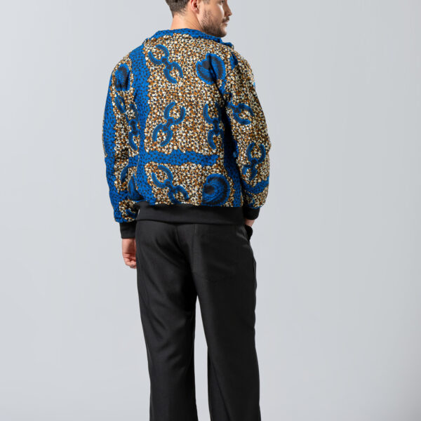 African Print Bomber Jacket Ανδρικό | Contemporary Urban Style