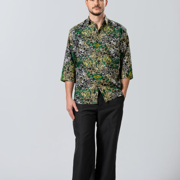 Ανδρικό Ethnic Print Πουκάμισο |  Contemporary Urban Style