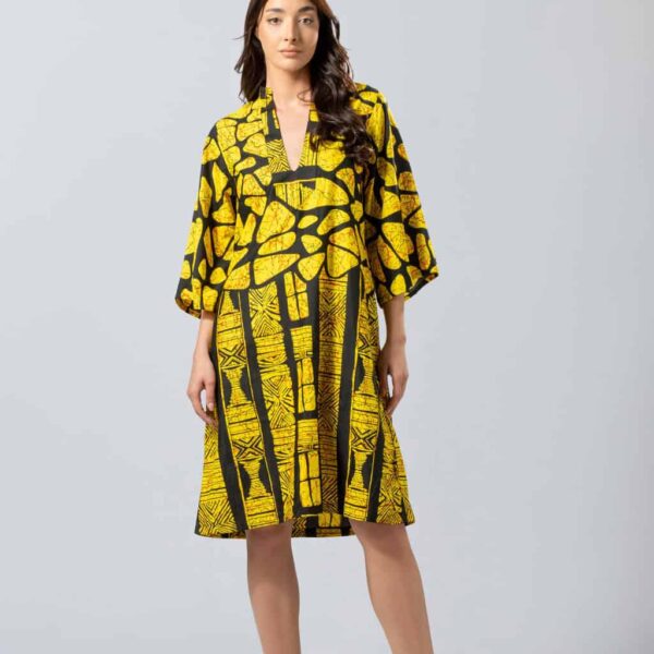 African Print καφτάνι